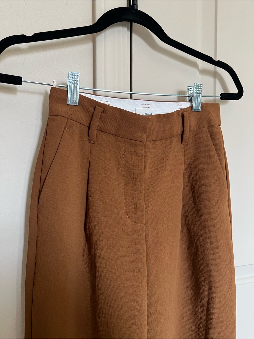 Wilfred Brown Straight leg trousers